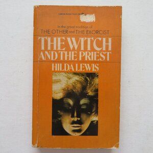 The Witch and The Priest by Hilda Lewis 1973 Vintage Horror Paperback Novel